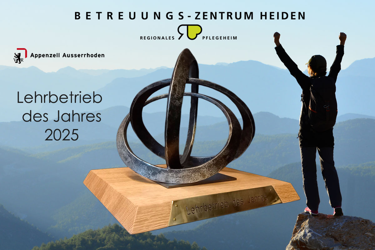 Das Betreuungs-Zentrum Heiden wurde als Lehrbetrieb des Jahres 2025 vorgeschlagen